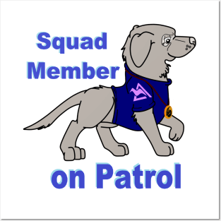 Squad Member on Patrol Posters and Art